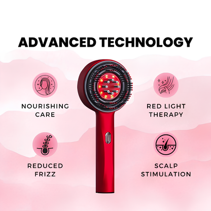 ComeAliveShine™ Red Light Massaging Brush